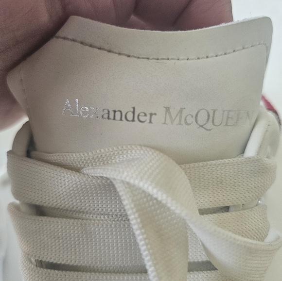 Alexander McQueen Oversized Sneakers Red/White - Picture 7 of 15